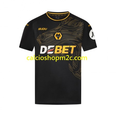 Wolverhampton Wanderers Maglia Trasferta 2024/2025 Manica Corta